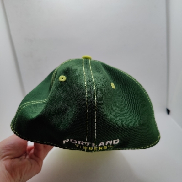 Portland Timbers MLS Hat Fitted Green and Yellow OS - Picture 4 of 11